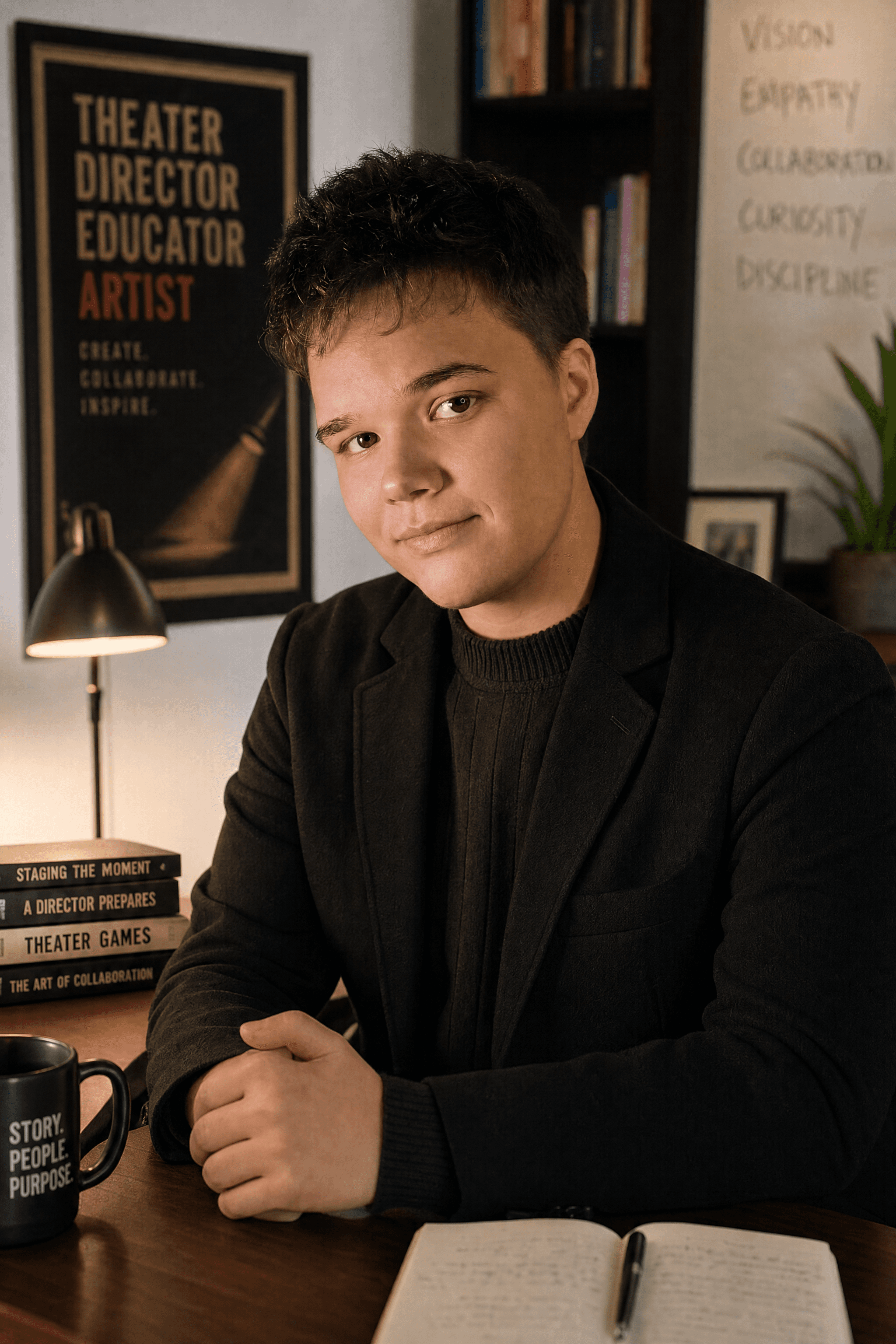 Aidan Yates, founder of The Young Stage